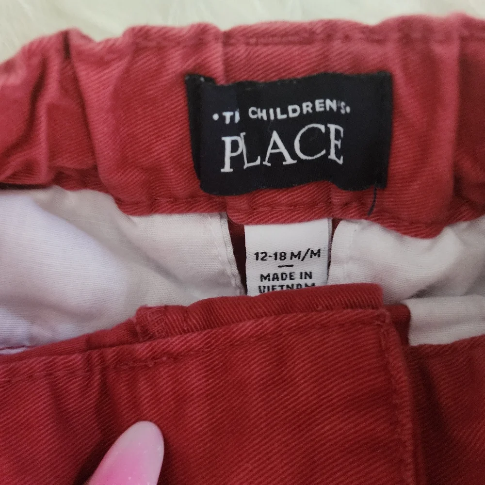 Baby Boy's Children's Place Shorts, 12-18mos, Adjustable Waist - Picture 2 of 4